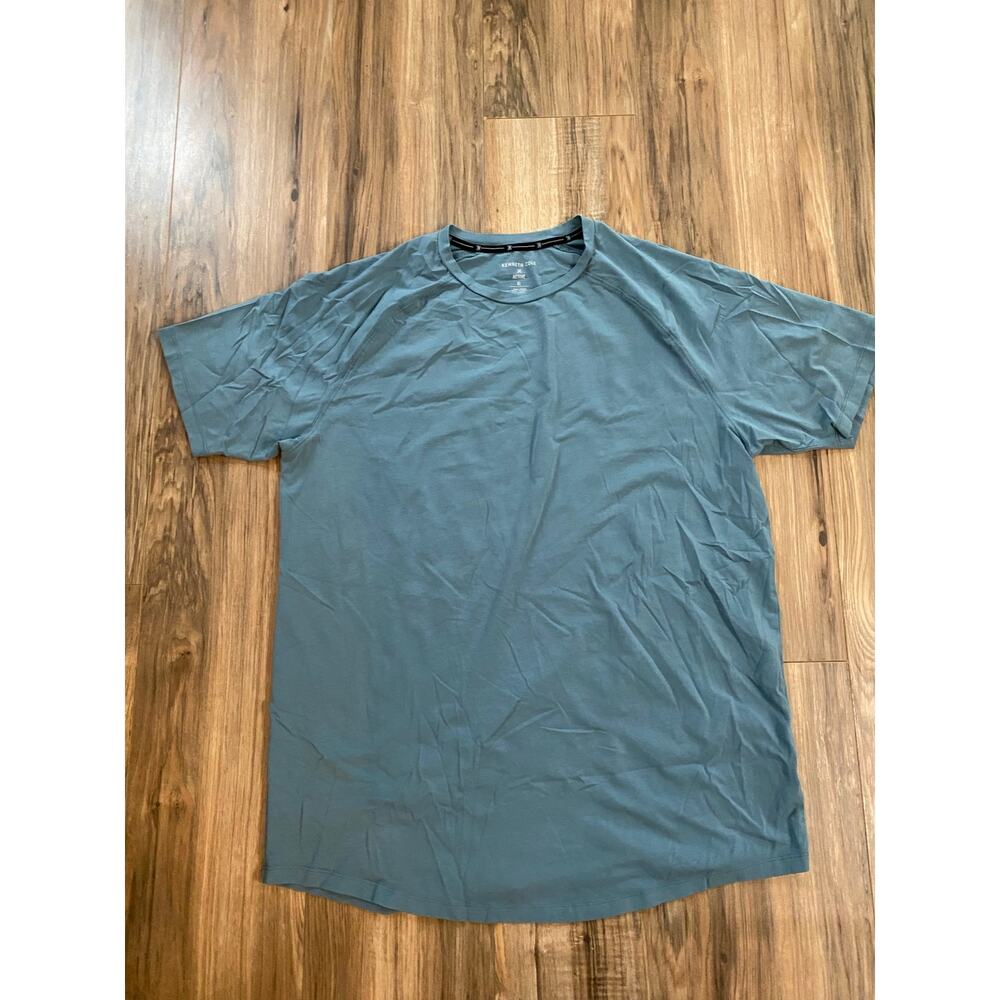 Kenneth Cole Workout Blue Active Shirt SZ XL